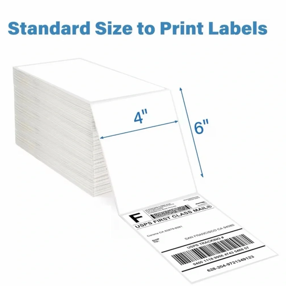 Shipping Printing Labels 500 6X4